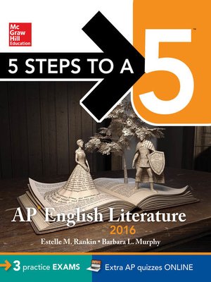 cover image of 5 Steps to a 5 AP English Literature 2016